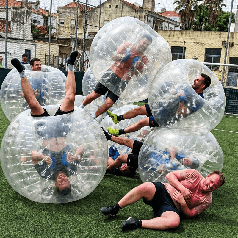 Bubble Footie Madness in Lisbon - Lisbon Vice group activity