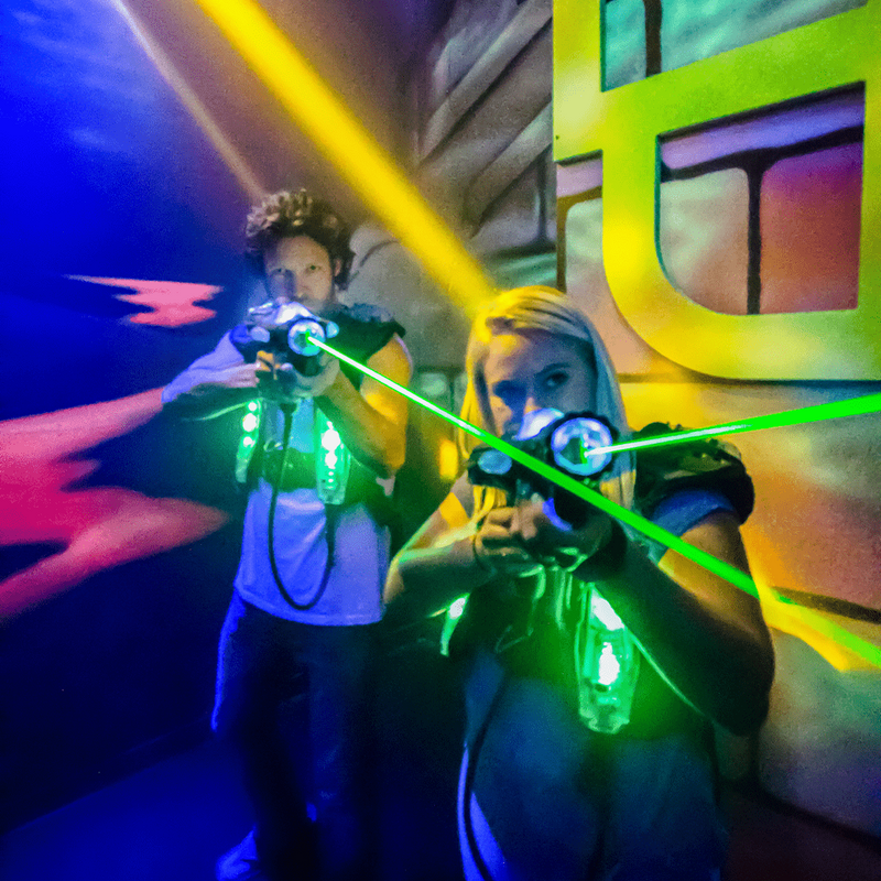 Laser Tag Battles in Lisbon - Lisbon Vice group activity