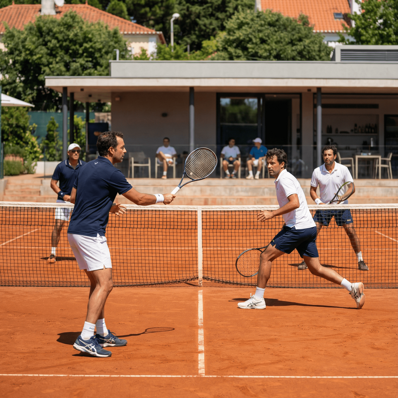 Smash Court in Lisbon - Lisbon Vice group activity